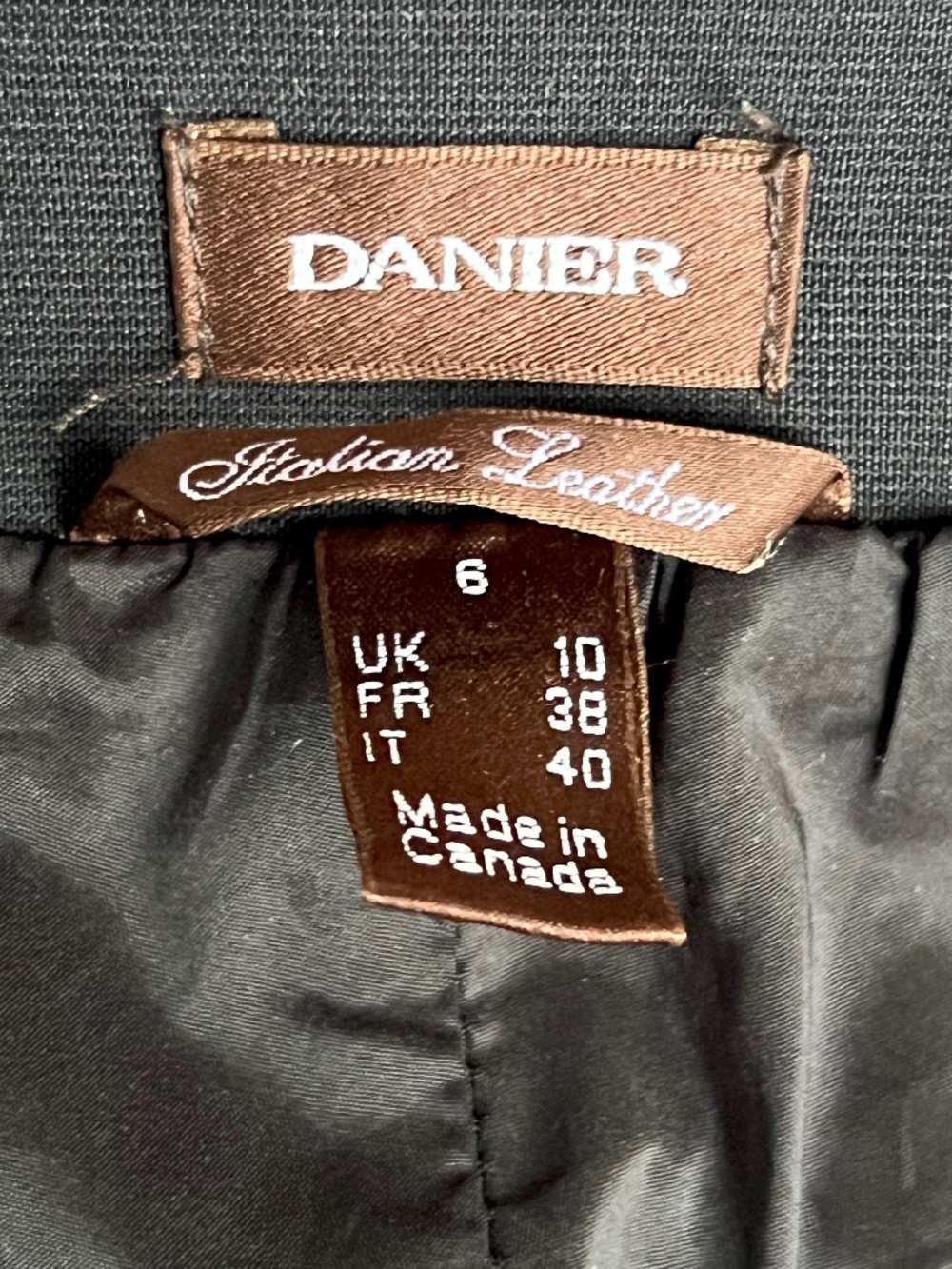 Vintage Italian Leather Pants – Women’s